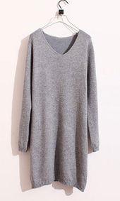 欧美超长款毛衣图片,超长款毛衣，演绎冬季时尚新潮流